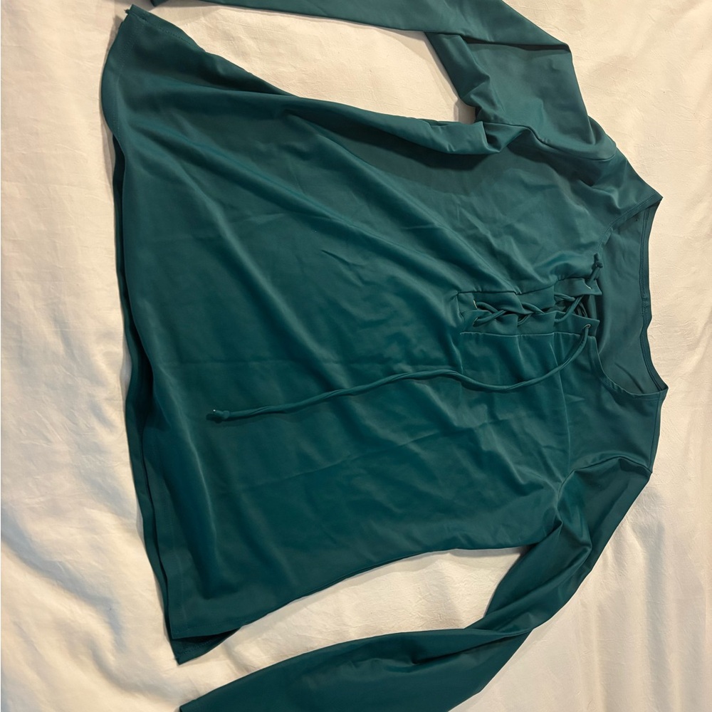 Old Navy Teal Swim Coverup